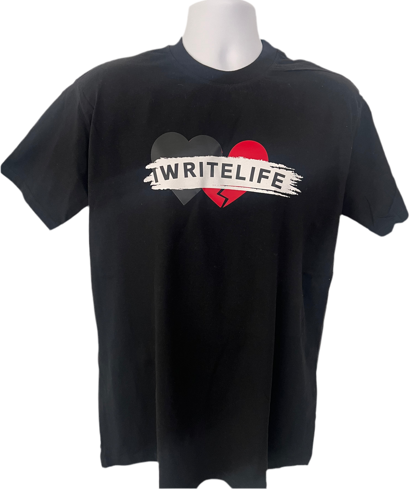 Passion & Grit Double Heart IWRITELIFE T