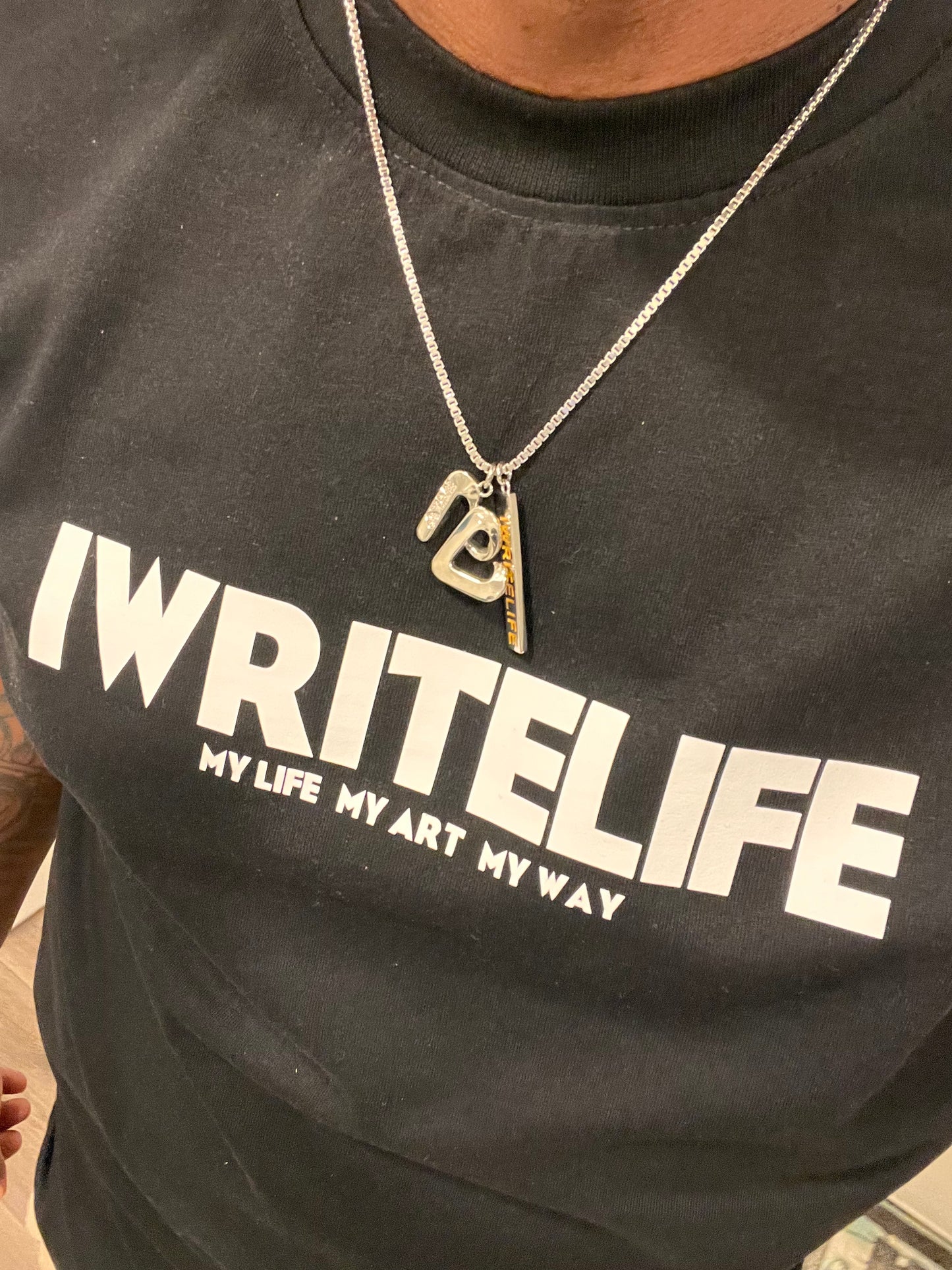 IWL🖤 DoubleHearts X IWRITELIFE Monogram Pendants!